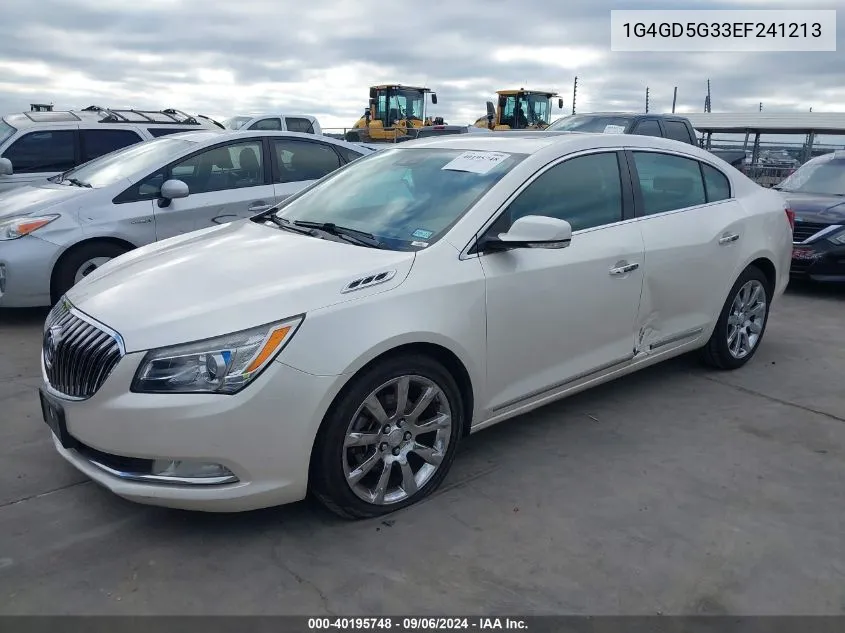 2014 Buick Lacrosse Premium I Group VIN: 1G4GD5G33EF241213 Lot: 40195748