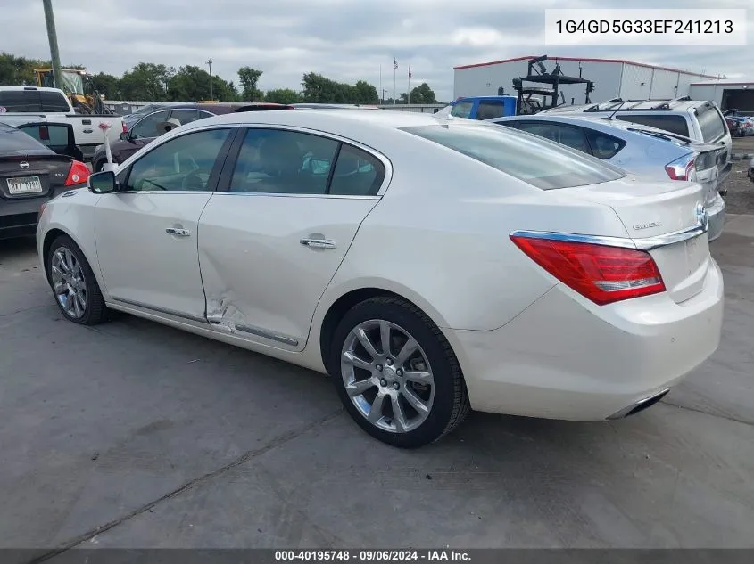 2014 Buick Lacrosse Premium I Group VIN: 1G4GD5G33EF241213 Lot: 40195748