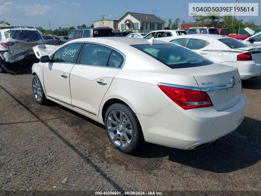 1G4GD5G39EF195614 2014 Buick Lacrosse Premium I Group