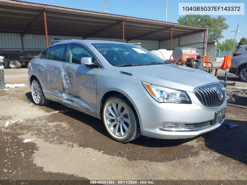 2014 Buick Lacrosse Leather Group VIN: 1G4GB5G37EF143372 Lot: 40301363