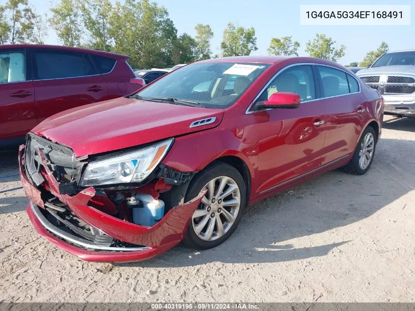 1G4GA5G34EF168491 2014 Buick Lacrosse