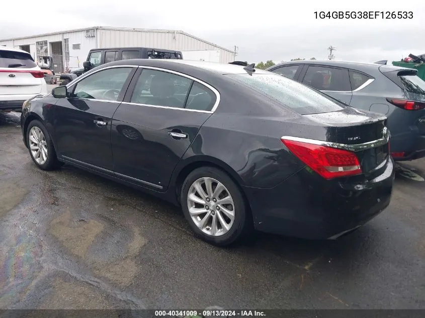 1G4GB5G38EF126533 2014 Buick Lacrosse Leather Group