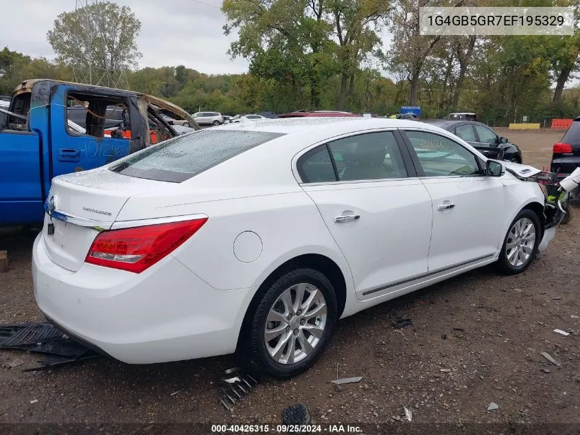 2014 Buick Lacrosse Leather Group VIN: 1G4GB5GR7EF195329 Lot: 40426315