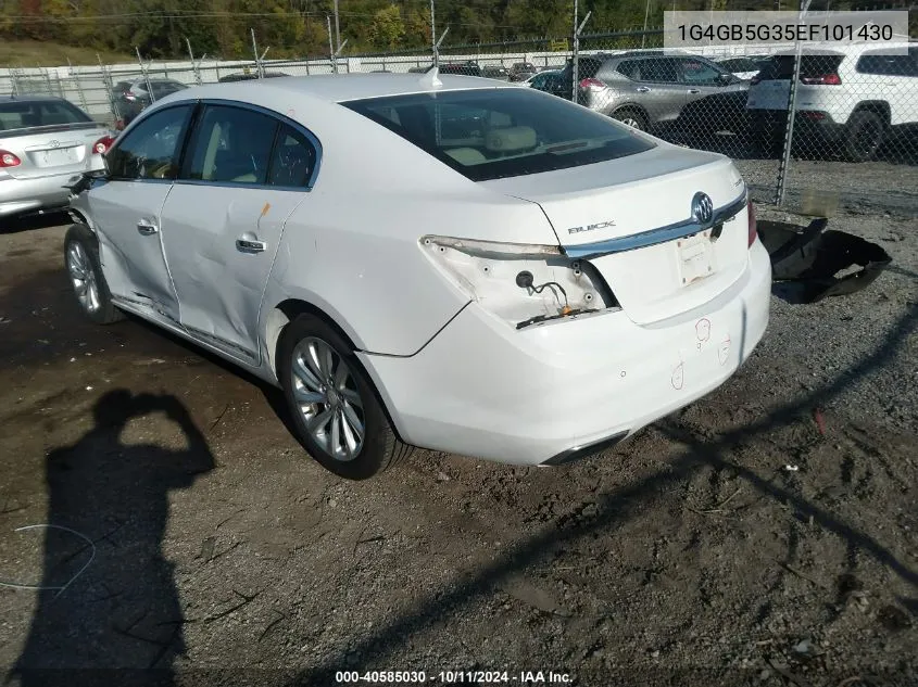 1G4GB5G35EF101430 2014 Buick Lacrosse