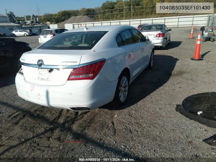 1G4GB5G35EF101430 2014 Buick Lacrosse