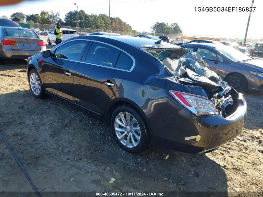 2014 Buick Lacrosse Leather Group VIN: 1G4GB5G34EF186857 Lot: 40605472