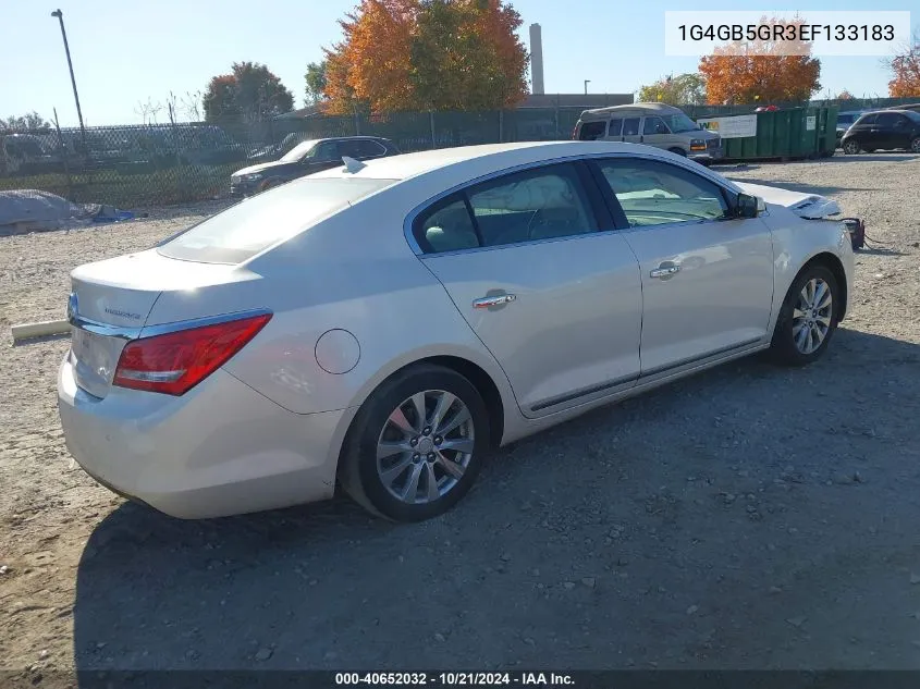 2014 Buick Lacrosse VIN: 1G4GB5GR3EF133183 Lot: 40652032