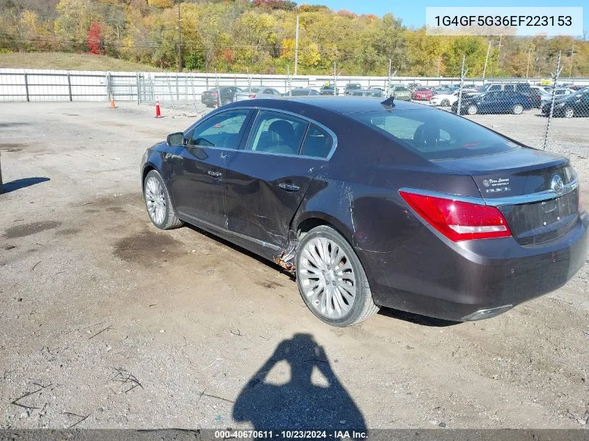 1G4GF5G36EF223153 2014 Buick Lacrosse Premium Ii Group