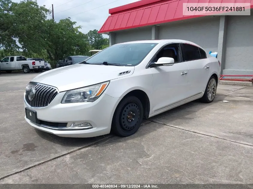 1G4GF5G36FF241881 2015 Buick Lacrosse Premium Ii