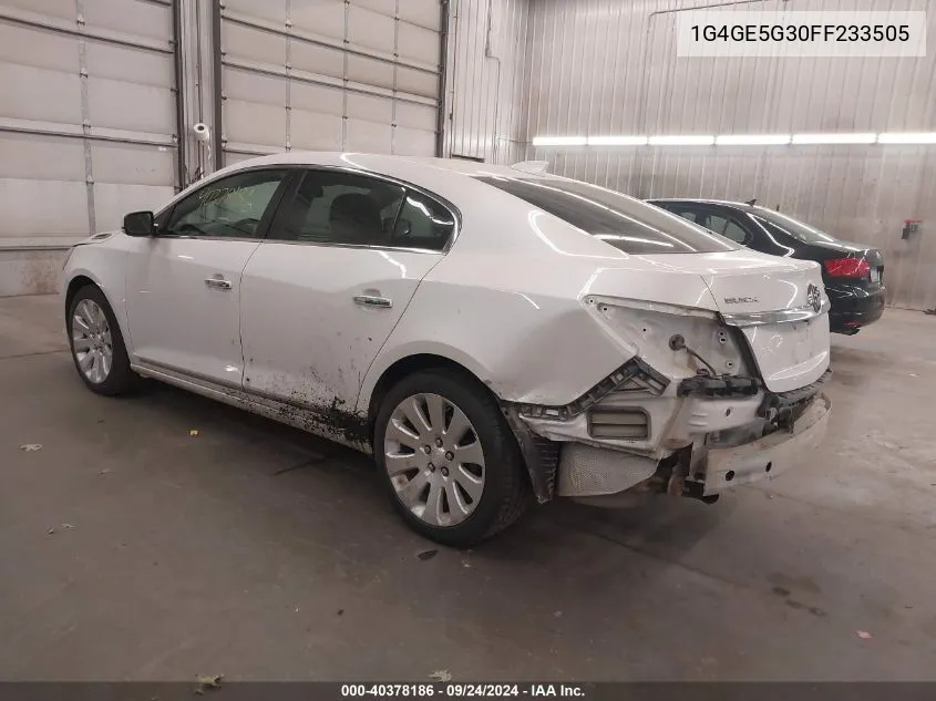 1G4GE5G30FF233505 2015 Buick Lacrosse Premium I