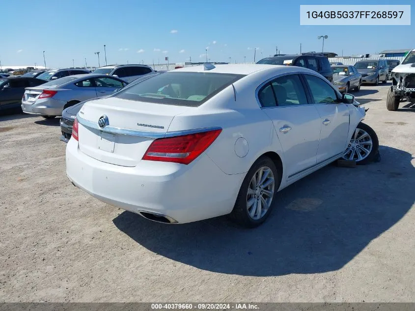 1G4GB5G37FF268597 2015 Buick Lacrosse Leather