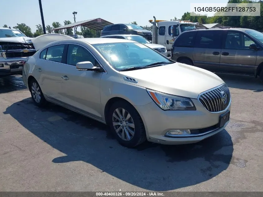 2015 Buick Lacrosse Leather VIN: 1G4GB5GR2FF128753 Lot: 40400326