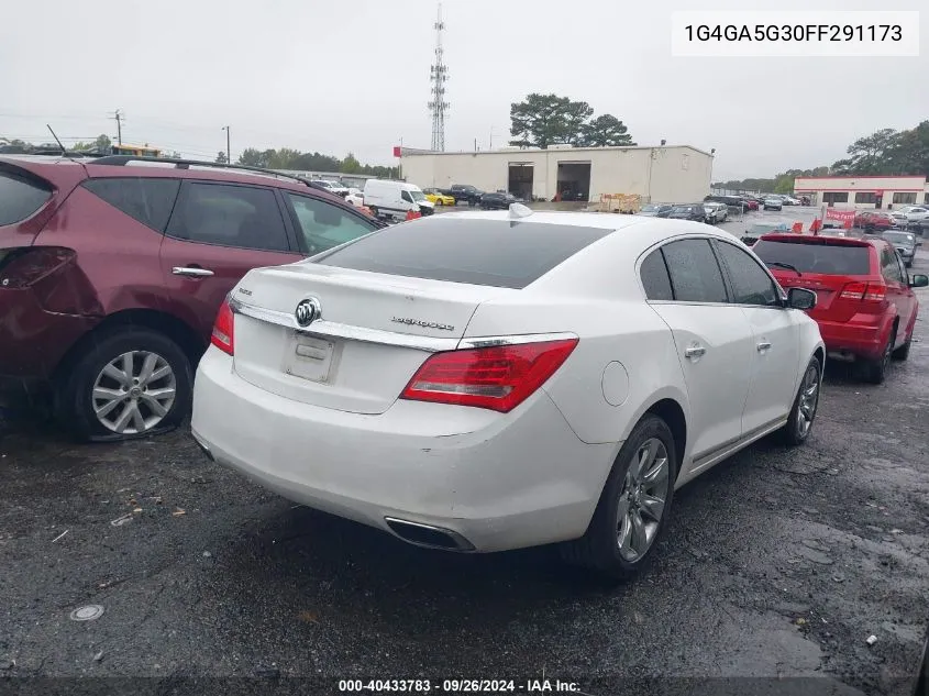 2015 Buick Lacrosse VIN: 1G4GA5G30FF291173 Lot: 40433783