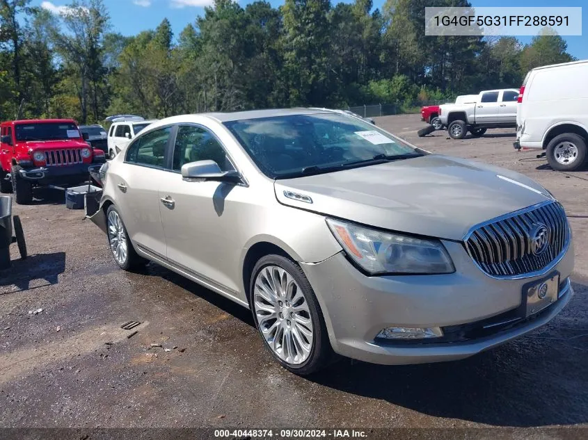 2015 Buick Lacrosse Premium Ii VIN: 1G4GF5G31FF288591 Lot: 40448374