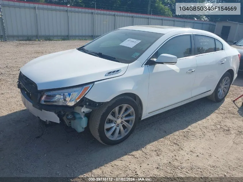 1G4GB5G34GF154669 2016 Buick Lacrosse Leather