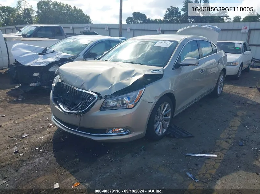 1G4GB5G39GF110005 2016 Buick Lacrosse Leather