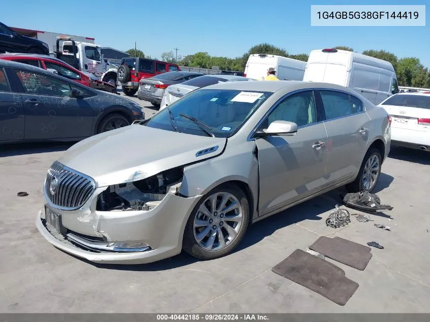 1G4GB5G38GF144419 2016 Buick Lacrosse