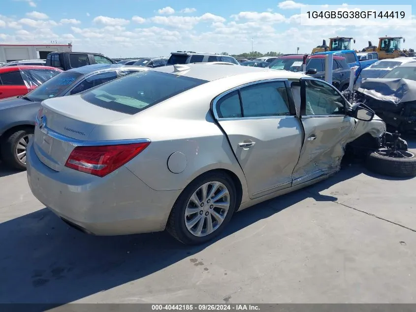 1G4GB5G38GF144419 2016 Buick Lacrosse