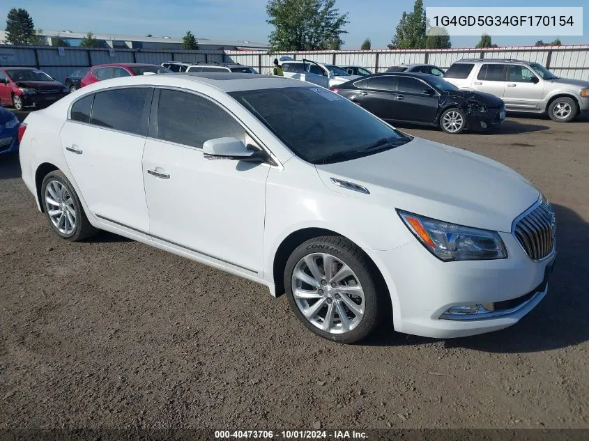 1G4GD5G34GF170154 2016 Buick Lacrosse Premium