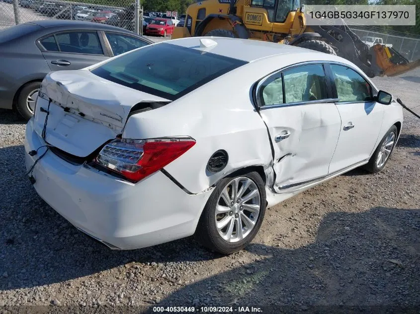 1G4GB5G34GF137970 2016 Buick Lacrosse Leather