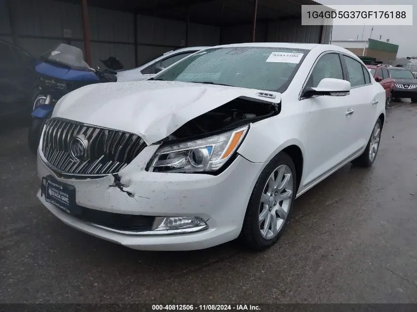 2016 Buick Lacrosse Premium I VIN: 1G4GD5G37GF176188 Lot: 40812506