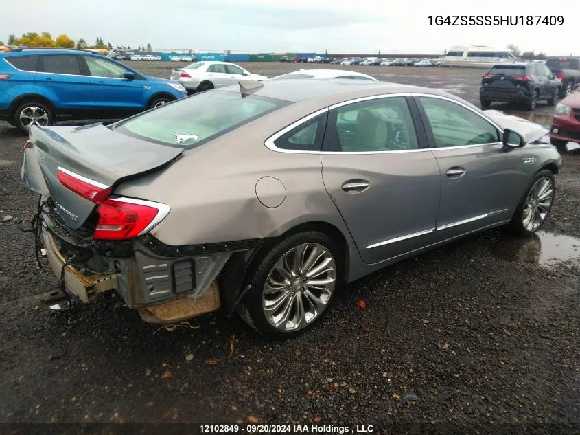 2017 Buick Lacrosse VIN: 1G4ZS5SS5HU187409 Lot: 12102849