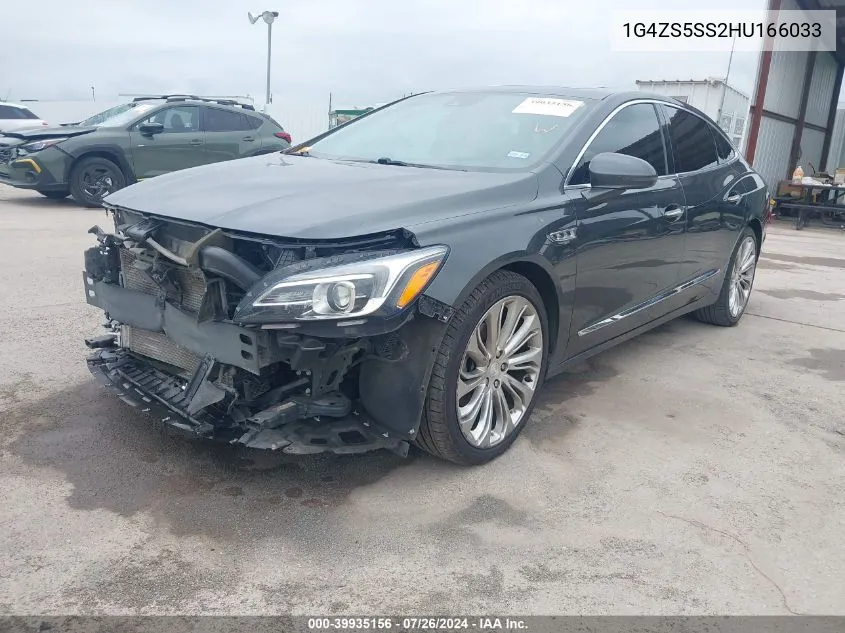 1G4ZS5SS2HU166033 2017 Buick Lacrosse Premium