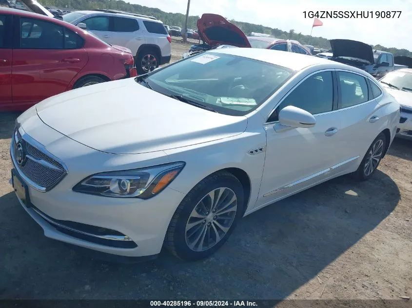 2017 Buick Lacrosse Preferred VIN: 1G4ZN5SSXHU190877 Lot: 40285196