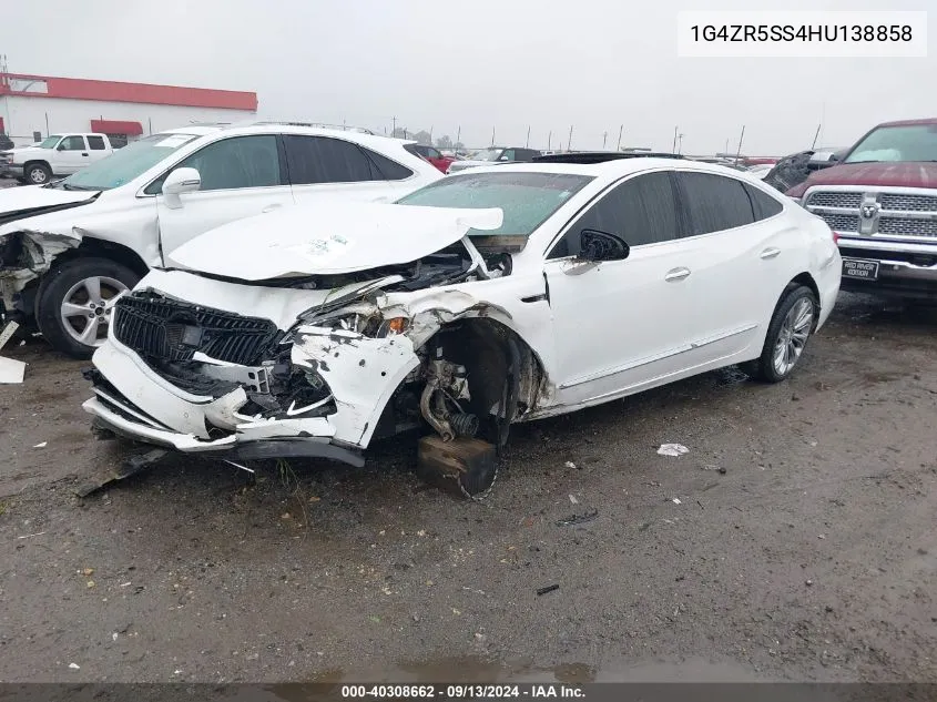 2017 Buick Lacrosse Premium VIN: 1G4ZR5SS4HU138858 Lot: 40308662