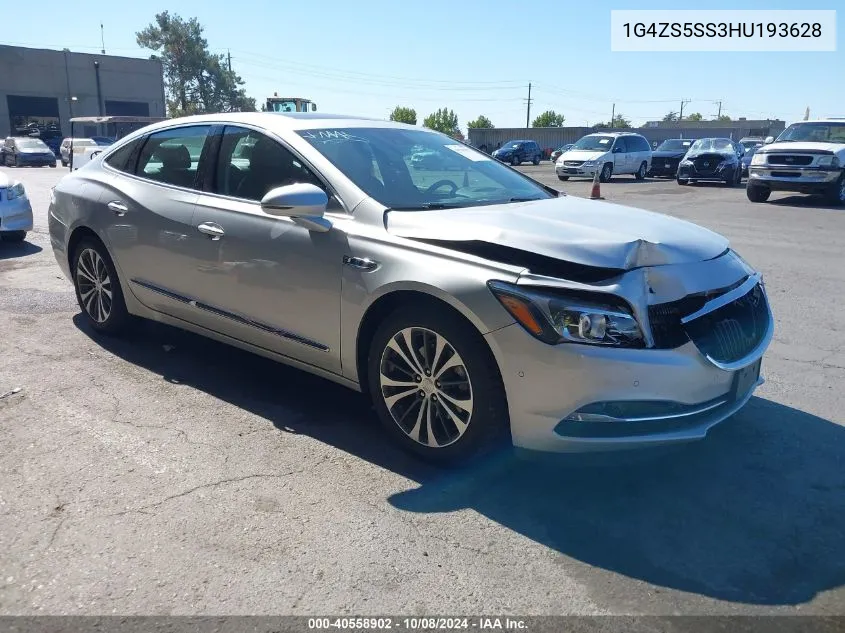 2017 Buick Lacrosse Premium VIN: 1G4ZS5SS3HU193628 Lot: 40558902