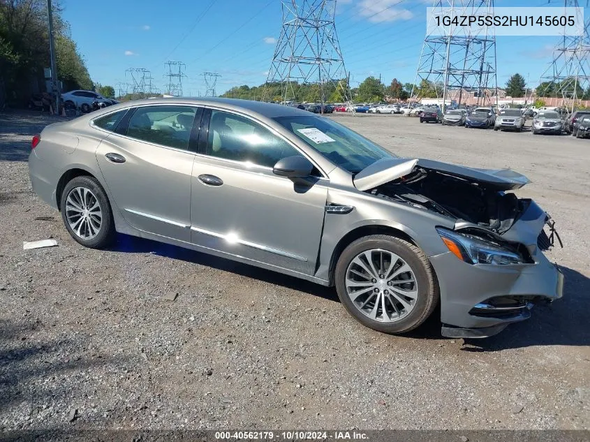 2017 Buick Lacrosse Essence VIN: 1G4ZP5SS2HU145605 Lot: 40562179