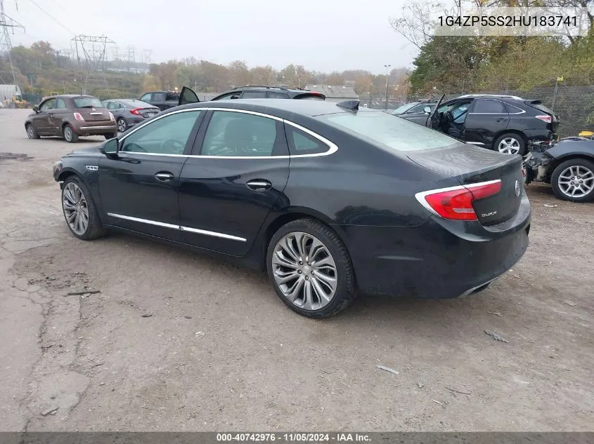 2017 Buick Lacrosse Essence VIN: 1G4ZP5SS2HU183741 Lot: 40742976