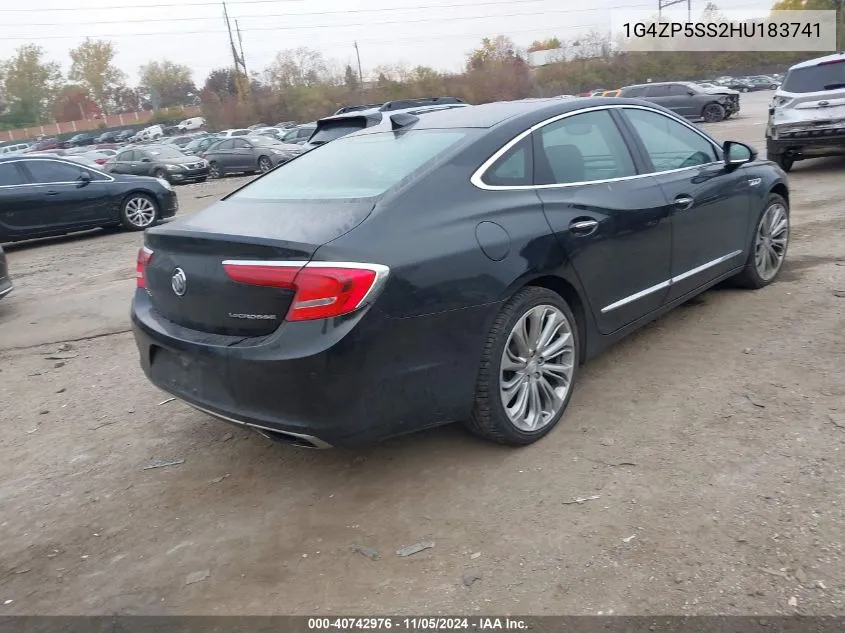 2017 Buick Lacrosse Essence VIN: 1G4ZP5SS2HU183741 Lot: 40742976