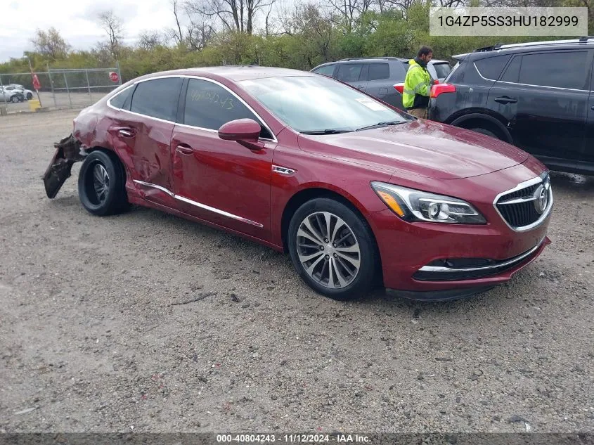 1G4ZP5SS3HU182999 2017 Buick Lacrosse Essence