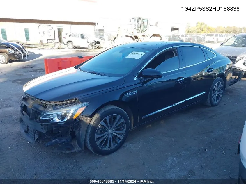 2017 Buick Lacrosse Essence VIN: 1G4ZP5SS2HU158838 Lot: 40818985