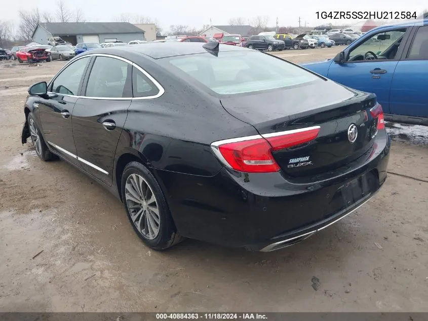 2017 Buick Lacrosse Premium VIN: 1G4ZR5SS2HU212584 Lot: 40884363