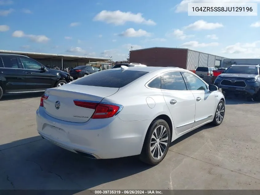 2018 Buick Lacrosse Premium VIN: 1G4ZR5SS8JU129196 Lot: 39735319