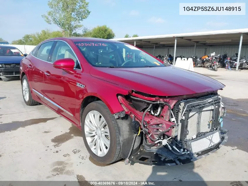 1G4ZP5SZ6JU148915 2018 Buick Lacrosse Essence