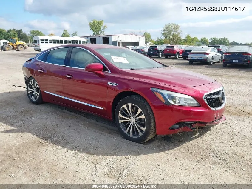 2018 Buick Lacrosse Premium VIN: 1G4ZR5SS8JU114617 Lot: 40465679