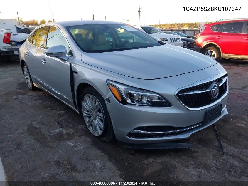 2019 Buick Lacrosse Fwd Essence VIN: 1G4ZP5SZ8KU107347 Lot: 40860396