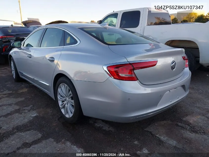 2019 Buick Lacrosse Fwd Essence VIN: 1G4ZP5SZ8KU107347 Lot: 40860396