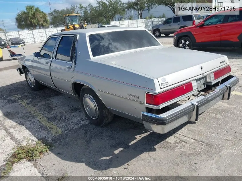 1984 Buick Lesabre Custom VIN: 1G4AN69Y2EH971796 Lot: 40635018