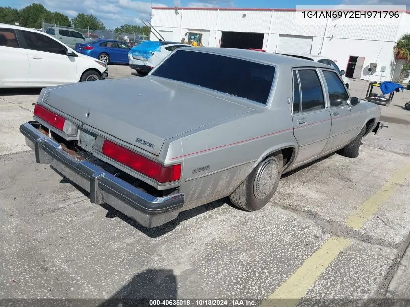 1984 Buick Lesabre Custom VIN: 1G4AN69Y2EH971796 Lot: 40635018