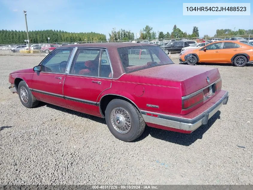 1988 Buick Lesabre Limited VIN: 1G4HR54C2JH488523 Lot: 40317226