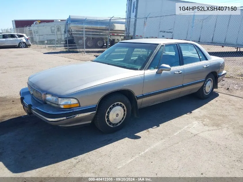 1995 Buick Lesabre Custom VIN: 1G4HP52LXSH407150 Lot: 40412305