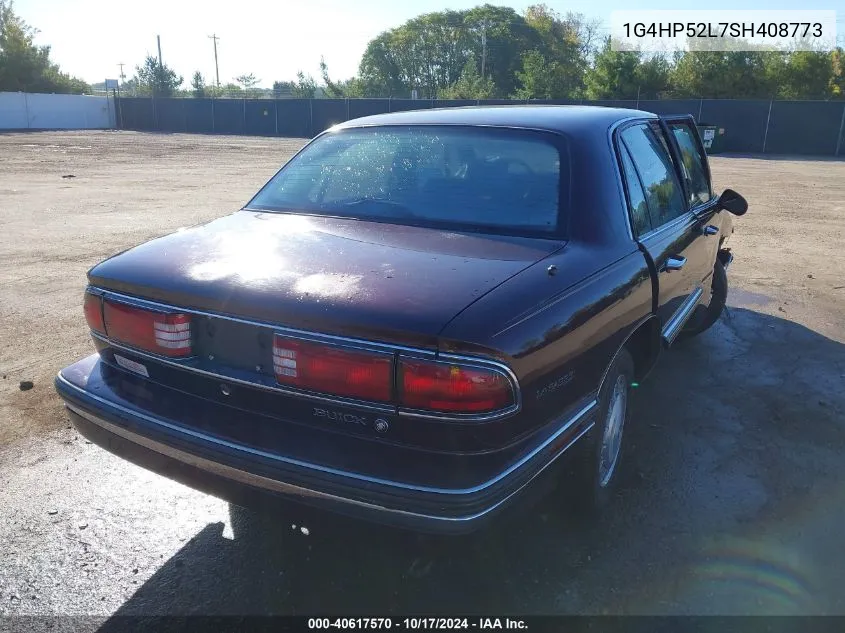 1995 Buick Lesabre Custom VIN: 1G4HP52L7SH408773 Lot: 40617570