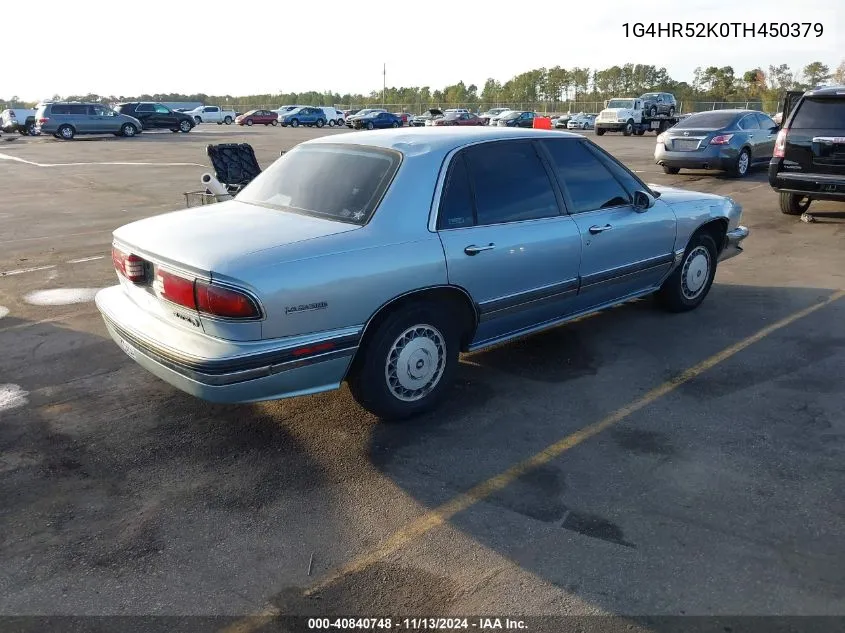 1996 Buick Lesabre Limited VIN: 1G4HR52K0TH450379 Lot: 40840748