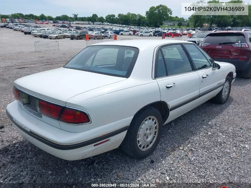 1997 Buick Lesabre Custom VIN: 1G4HP52K0VH436989 Lot: 39528949