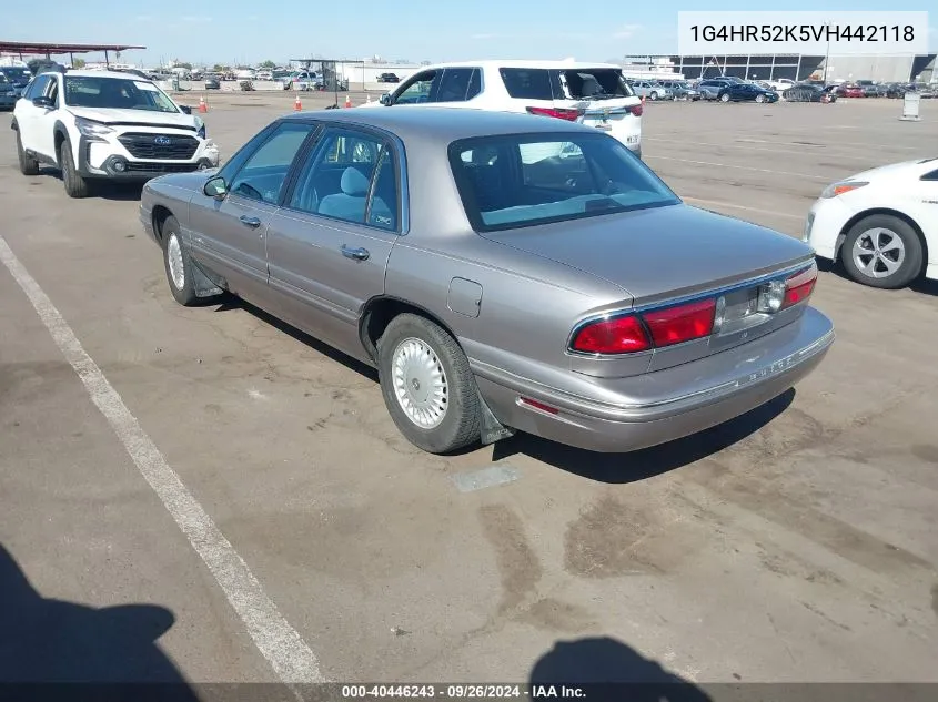 1G4HR52K5VH442118 1997 Buick Lesabre Limited