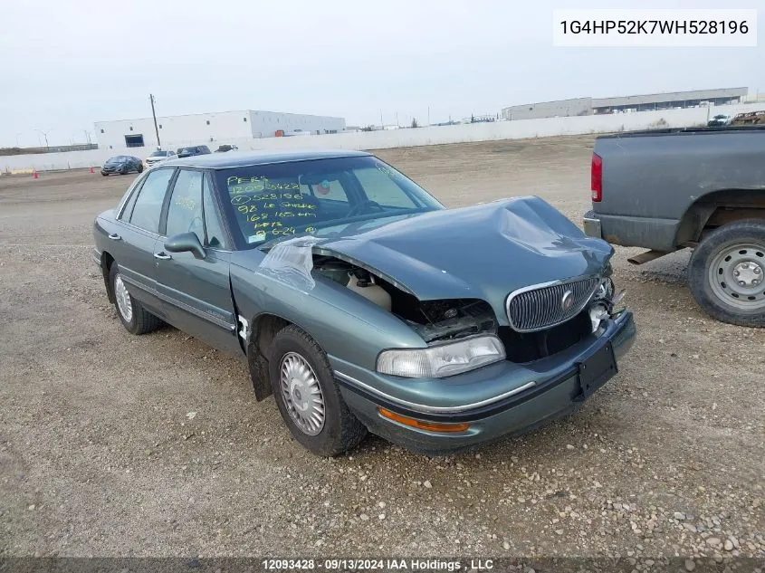 1998 Buick Lesabre VIN: 1G4HP52K7WH528196 Lot: 12093428